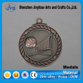 50mm round custom embossed logo medals awards